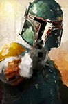 Boba Fett painting for sale