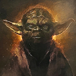 Yoda 2 painting for sale