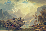 Star Wars Bierstadt Landscape painting for sale